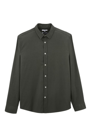 Chemise regular - Kaki