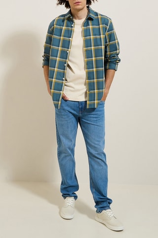 Chemise regular - Vert