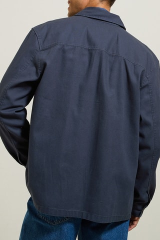 Surchemise regular - Bleu marine