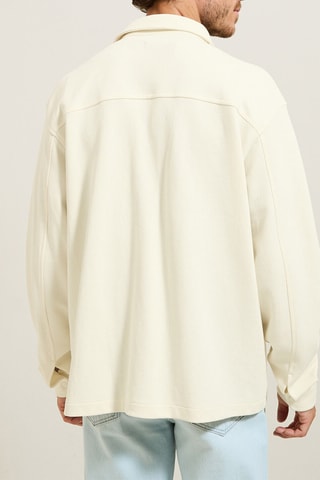 Surchemise regular - Ecru
