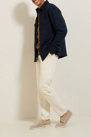 Surchemise regular - Bleu marine