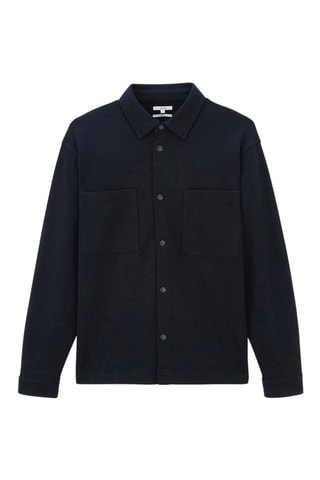 Surchemise regular - Bleu marine