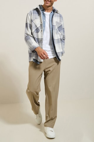 Surchemise regular - Ecru