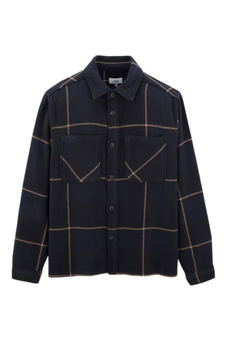 Surchemise regular - Bleu marine