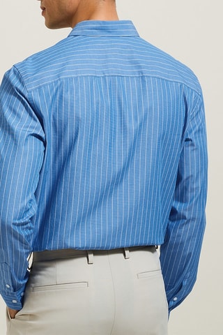 Chemise slim - Bleu