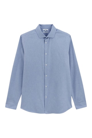 Chemise slim - Bleu marine