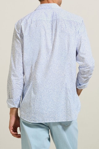 Chemise slim - Ciel