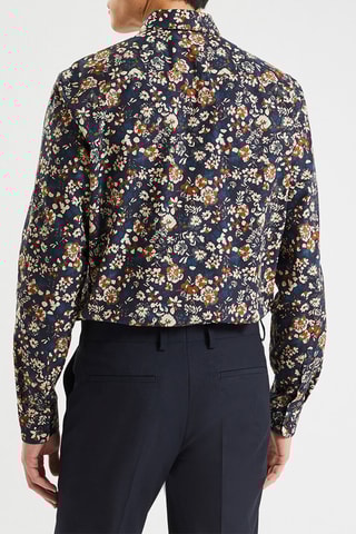 Chemise slim - Bleu foncé 