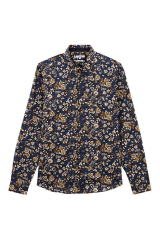 Chemise slim - Bleu foncé 