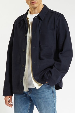 Surchemise regular - Bleu