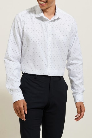 Chemise slim - Blanc