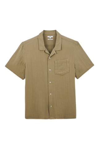 Chemisette hawaienne regular - Vert clair