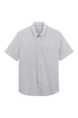 Chemisette slim en coton biologique - Blanc