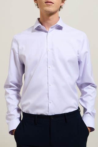 Chemise slim - Mauve