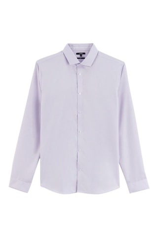 Chemise slim - Mauve