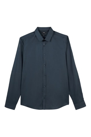 Chemise slim - Bleu foncé