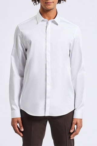 Chemise slim - Blanc