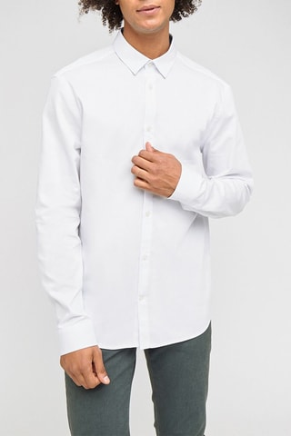 Chemise regular - Blanc