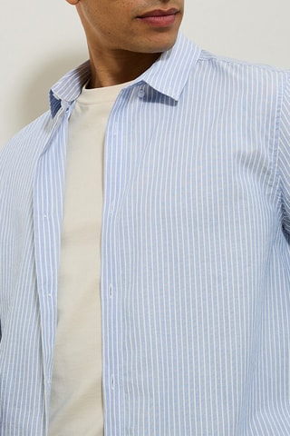 Chemise regular - Bleu