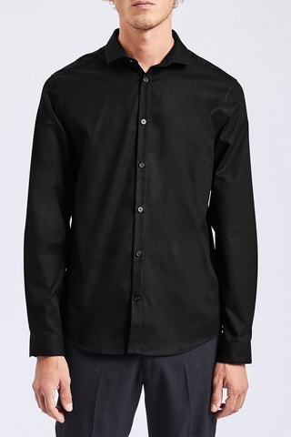 Chemise slim - Noir
