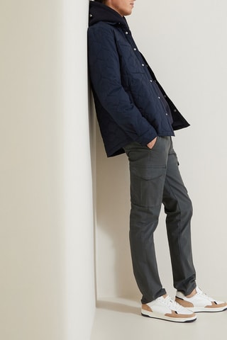Surchemise regular - Bleu