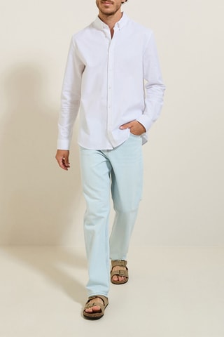 Chemise regular - Blanc