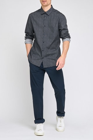 Chemise regular - Bleu marine