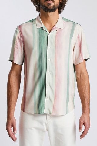 Chemisette tie and dye Beige