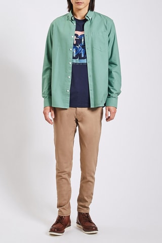 Chemise slim - Vert