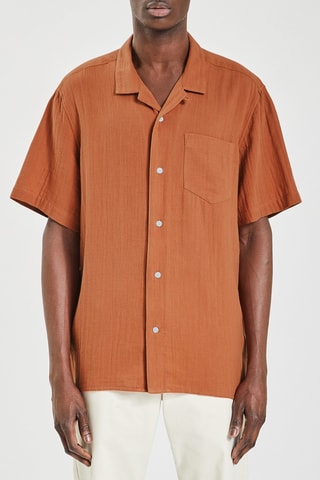 Chemisette hawaienne regular - Orange