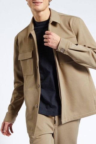 Surchemise regular - Beige