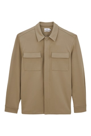 Surchemise regular - Beige