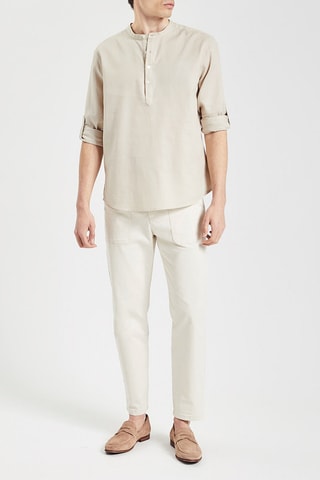 Chemise regular - Ecru