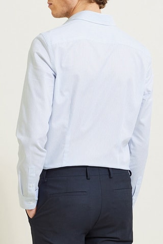 Chemise slim - Bleu