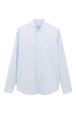 Chemise slim - Bleu
