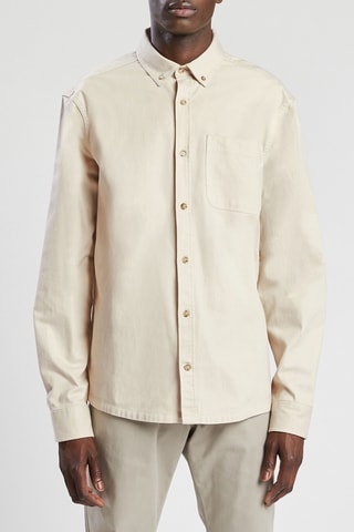 Chemise regular - Beige
