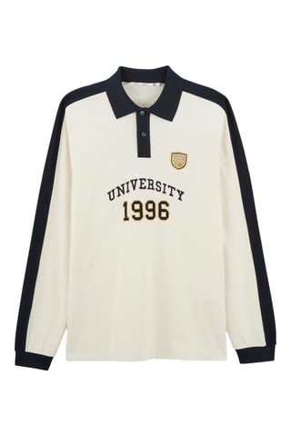 Polo  University Athletic Association - Violet et blanc