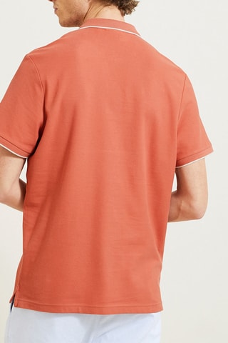 Polo regular en coton biologique - Orange