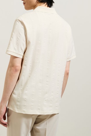 Polo regular - Ecru