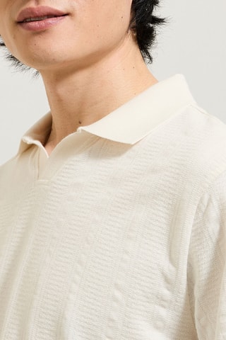 Polo regular - Ecru