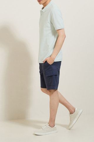 Polo regular - Bleu