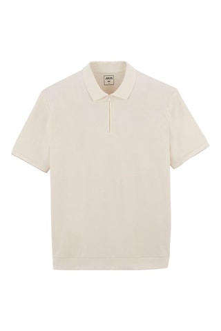 Polo relaxed - Ecru