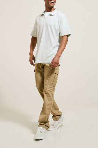 Polo relaxed - Bleu