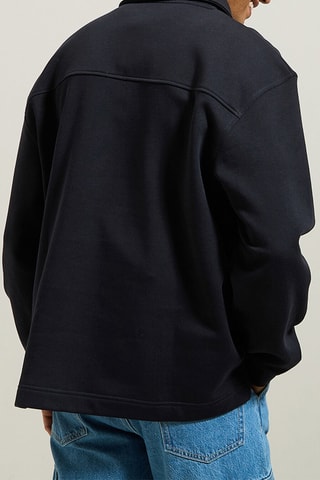 Polo en coton biologique - Bleu nuit