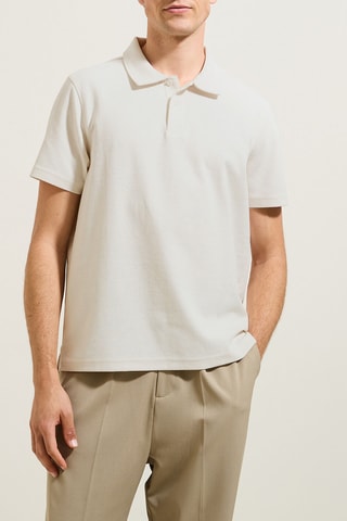 Polo relaxed - Ecru