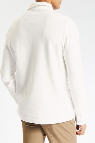 Polo slim en coton biologique - Blanc