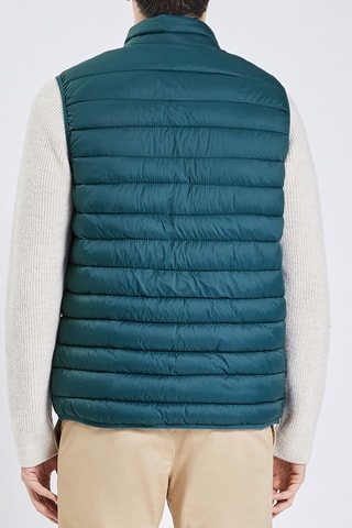 Doudoune light sans manches - Bleu