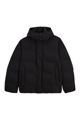 Doudoune à capuche - Noir