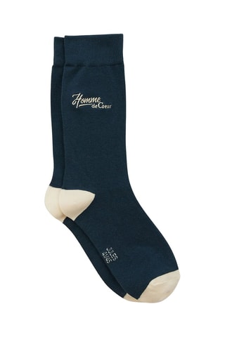 Coffret cadeau boxer et chaussettes - Bleu