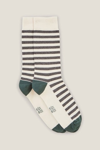 Chaussettes - Beige et noir